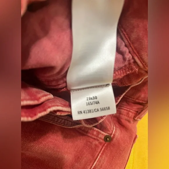 Size 29x30, POLO RALPH LAUREN, Redd, Jeans - Picture 3 of 5